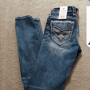 New Rock Revival Skinny Jeans